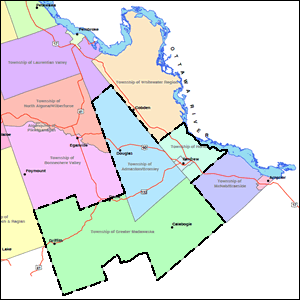 Map of Renfrew County
